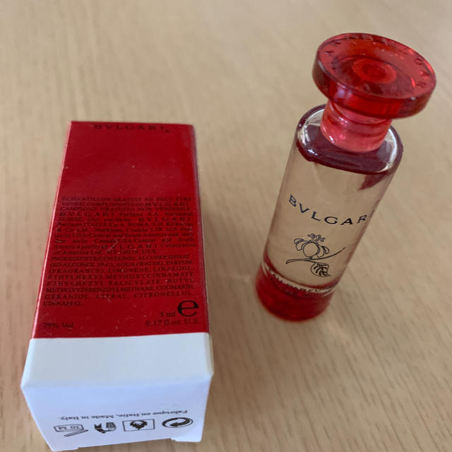 BVLGARI(ブルガリ)のBVLGARI 香水 5ml 新品未使用 箱付き コスメ/美容の香水(ユニセックス)の商品写真