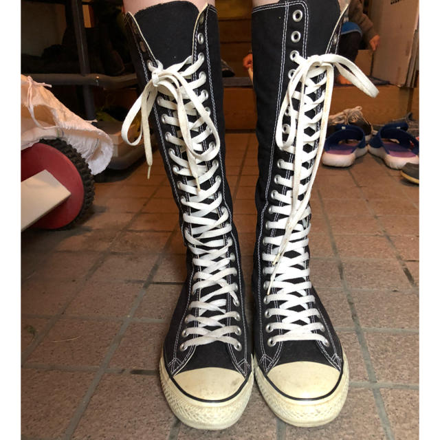 vintage コンバース converse  ロング　ブーツ　スニーカー