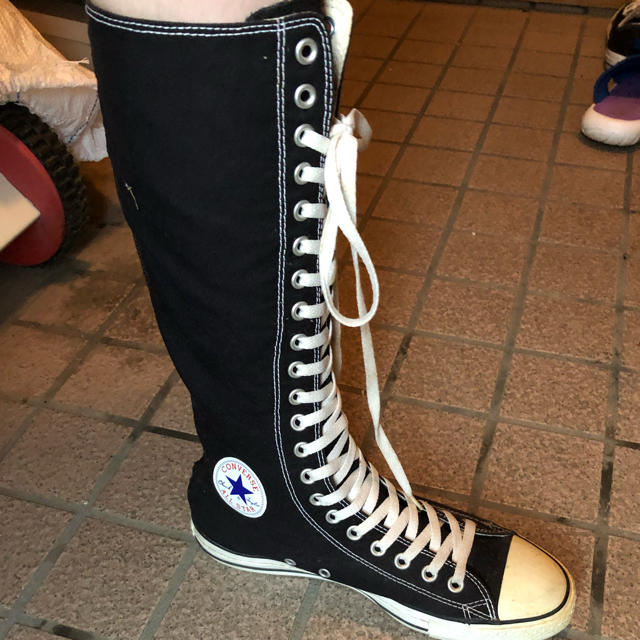 vintage コンバース converse  ロング　ブーツ　スニーカー