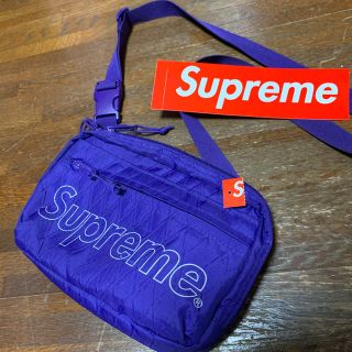 シュプリーム(Supreme)の専用　Supreme shoulder bag パープル 18aw(ショルダーバッグ)