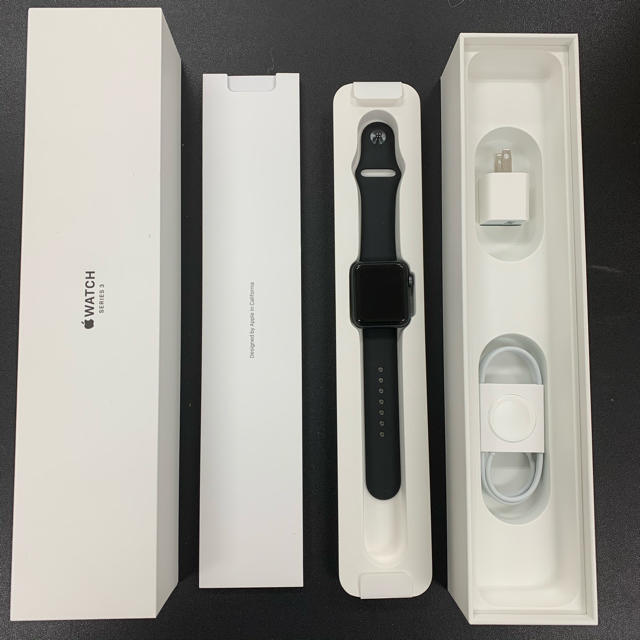 Apple Watch - Apple Watch Series 3(GPSモデル)-42mmスペースグレイの通販