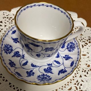 スポード spode ブルーコロネル ティーカップ&ソーサー(食器)