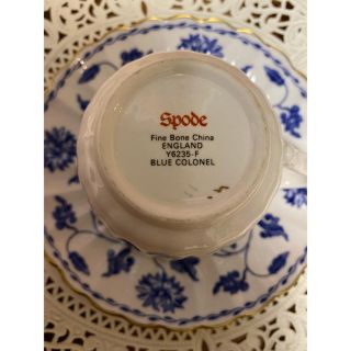 スポード spode ブルーコロネル ティーカップ&ソーサーの通販 by