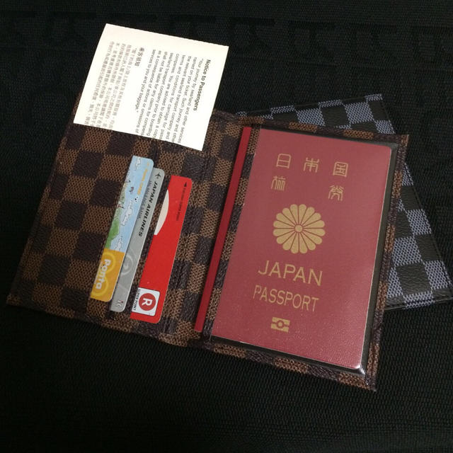 パスポートケース&カードケース♡トラベル スマホ/家電/カメラのスマホアクセサリー(モバイルケース/カバー)の商品写真