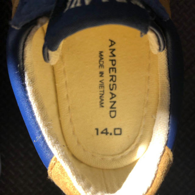 ampersand(アンパサンド)の子供靴 キッズ/ベビー/マタニティのベビー靴/シューズ(~14cm)(スニーカー)の商品写真
