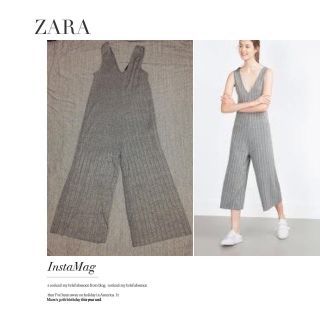 ザラ(ZARA)のZARA ニット オールインワン(オールインワン)