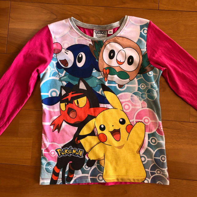 ポケモン(ポケモン)のポケモン　パジャマ　女の子　116cm キッズ/ベビー/マタニティのキッズ服女の子用(90cm~)(パジャマ)の商品写真