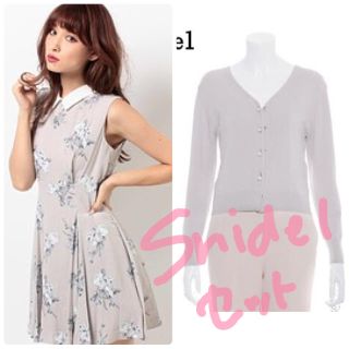 スナイデル(SNIDEL)のSnidel ワンピース カーディガン セット(ミニワンピース)