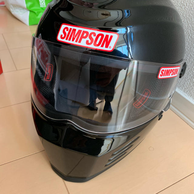 SIMPSON(シンプソン)のシンプソン　SIMPSON ヘルメット　アウトロー　OUTLAW  自動車/バイクのバイク(ヘルメット/シールド)の商品写真