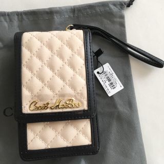 セシルマクビー(CECIL McBEE)の新品 セシルマクビー マルチケース シガレットケース タバコケース ベージュ(ポーチ)