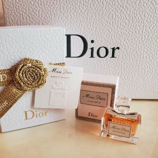 ディオール(Dior)のTILIZU様専用★Dior ミスディオール 香水＋お箱3点セット(香水(女性用))