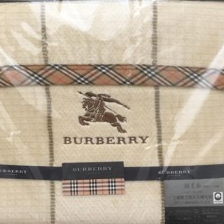 ニシカワ(西川)のご自宅用　BURBERRY　 シール織り　掛け毛布　シングル　日本製(毛布)