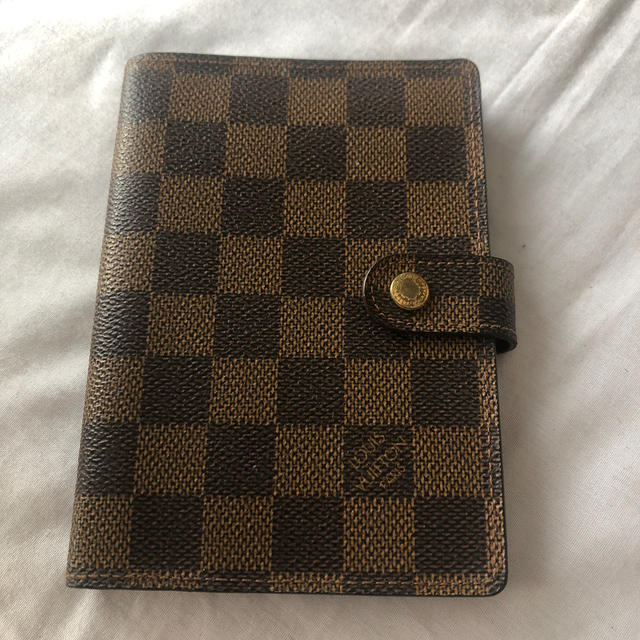 正規品　ルイヴィトン　LV ダミエ柄手帳カバー