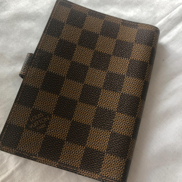 正規品　ルイヴィトン　LV ダミエ柄手帳カバー