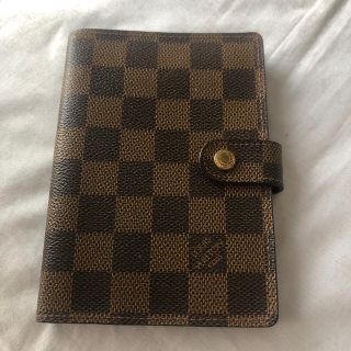 ルイヴィトン(LOUIS VUITTON)の正規品　ルイヴィトン　LV ダミエ柄手帳カバー(手帳)