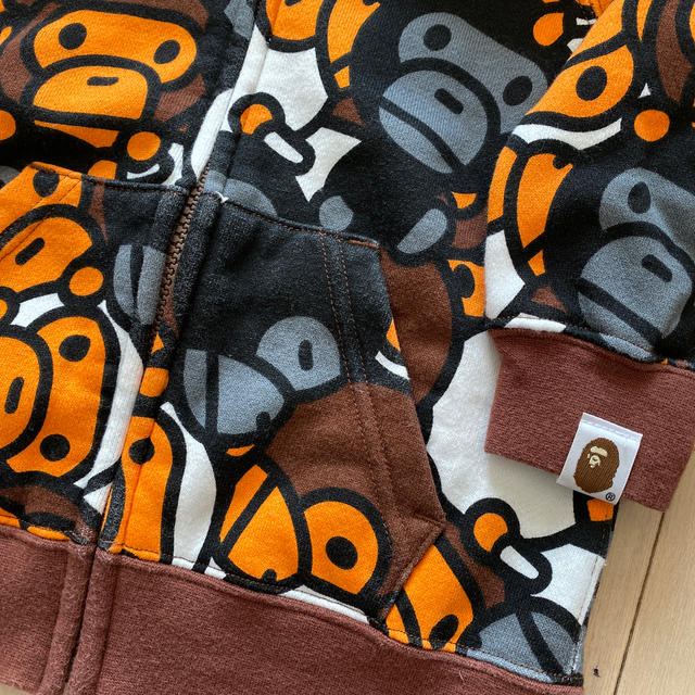 A BATHING APE(アベイシングエイプ)のA BATHING APE キッズ90 キッズ/ベビー/マタニティのキッズ服男の子用(90cm~)(ジャケット/上着)の商品写真