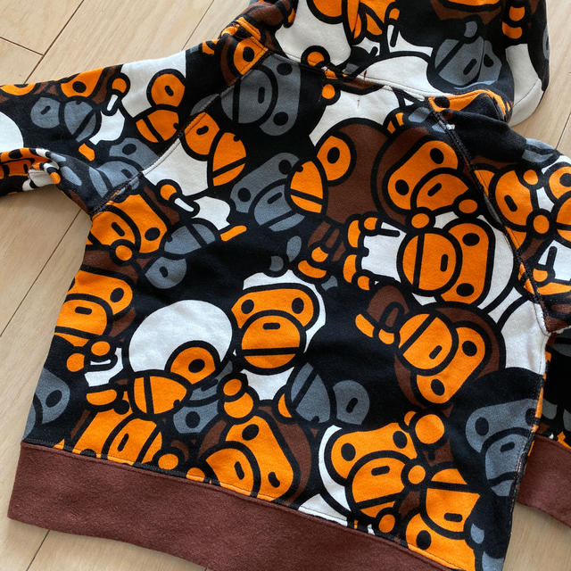 A BATHING APE(アベイシングエイプ)のA BATHING APE キッズ90 キッズ/ベビー/マタニティのキッズ服男の子用(90cm~)(ジャケット/上着)の商品写真