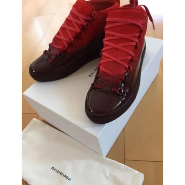 新品 BALENCIAGA sneaker arena バレンシアガ アリーナ