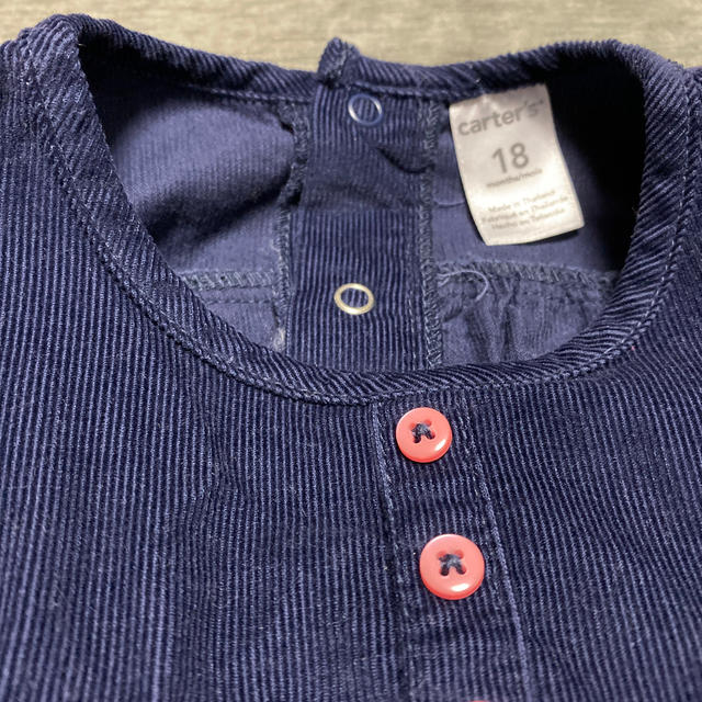 carter's(カーターズ)のカーターズ　コーデュロイワンピース キッズ/ベビー/マタニティのベビー服(~85cm)(ワンピース)の商品写真