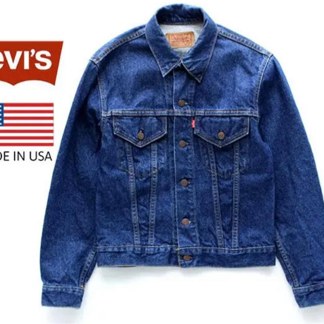 Levi's(リーバイス)のLevi's デニムジャケット　米国製 メンズのジャケット/アウター(Gジャン/デニムジャケット)の商品写真