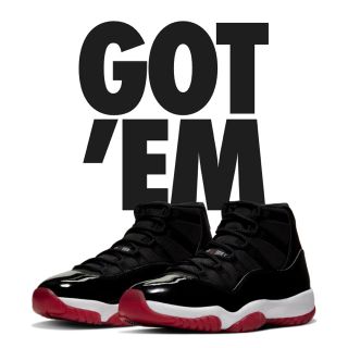 ナイキ(NIKE)の最安値 air Jordan 11 BRED 26.5cm(スニーカー)