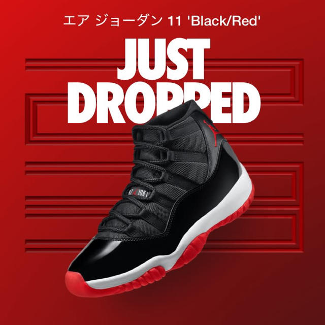 NIKE(ナイキ)のNIKE Jordan 11 Retro Playoffs Bred  2019 メンズの靴/シューズ(スニーカー)の商品写真