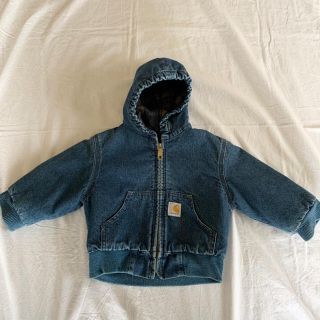 カーハート(carhartt)のcarhartt デニムジャケット ベビー キッズ(ジャケット/上着)