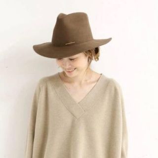 ドゥーズィエムクラス(DEUXIEME CLASSE)のもも様専用　新品タグ付ドゥーズィエムクラス　JANESSA LEONE  HAT(ハット)