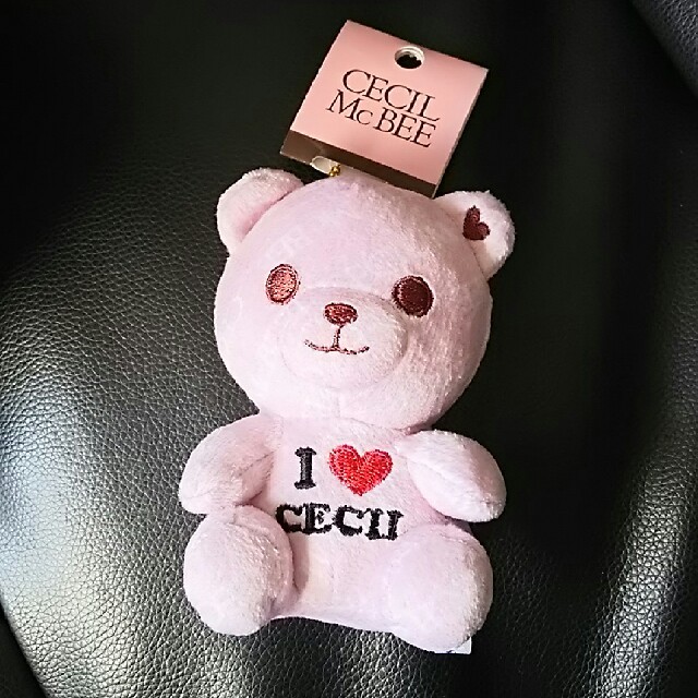 CECIL McBEE(セシルマクビー)のセシルマクビー･ベアマスコット レディースのファッション小物(キーホルダー)の商品写真