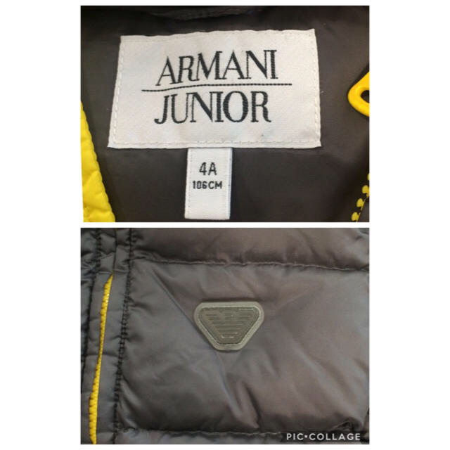 ARMANI JUNIOR 4A ダウン