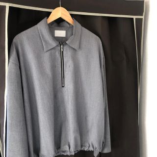 サンシー(SUNSEA)のURU 17SS HARF ZIP SHIRT(シャツ)