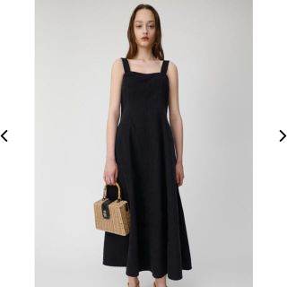 マウジー(moussy)のmoussy デニムロングドレス(ロングワンピース/マキシワンピース)