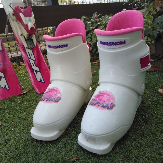 ジュニア用スキー板100cm☆スキーブーツ19-20cm☆セット スポーツ/アウトドアのスキー(板)の商品写真