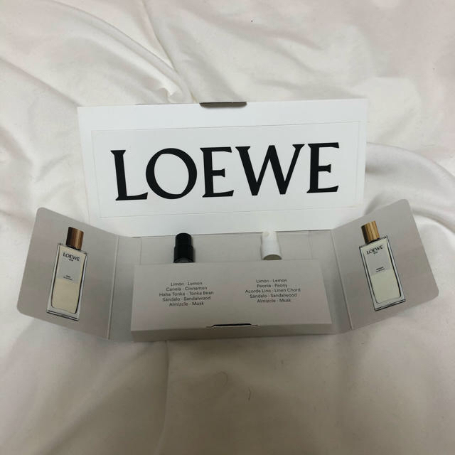 LOEWE(ロエベ)のロエベ  香水サンプル（ステッカー付き） コスメ/美容の香水(ユニセックス)の商品写真