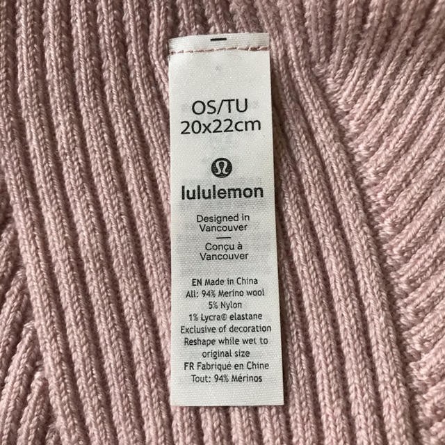 lululemon(ルルレモン)のルルレモン  lululemon  キャップ スポーツ/アウトドアのトレーニング/エクササイズ(ヨガ)の商品写真