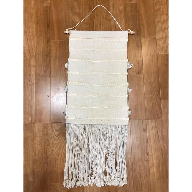 COTTON WALL HANGING(コットンウォールハンギング)  ハンドメイドのインテリア/家具(インテリア雑貨)の商品写真