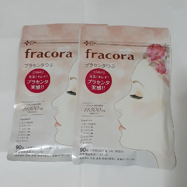 フラコラ(フラコラ)のfracora　プラセンタつぶ 食品/飲料/酒の健康食品(その他)の商品写真