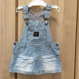 ラングラー(Wrangler)のヒッコリー ジャンパースカート 80(スカート)