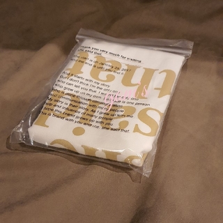 【即発送】新品 she said that beige logo bag 正規品(トートバッグ)