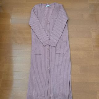 ムジルシリョウヒン(MUJI (無印良品))の美品！お買い得！&nostalgiaロングカーデ(カーディガン)