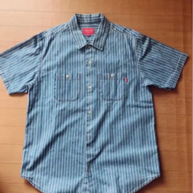 Supreme - supreme 17ss denim stripe shirtの通販 by Supremer ...
