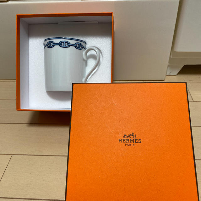 Hermes(エルメス)のHERMES マグカップ インテリア/住まい/日用品のキッチン/食器(グラス/カップ)の商品写真