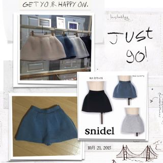 スナイデル(SNIDEL)のSnidel♡ワイドボリュームSP♡(ミニスカート)