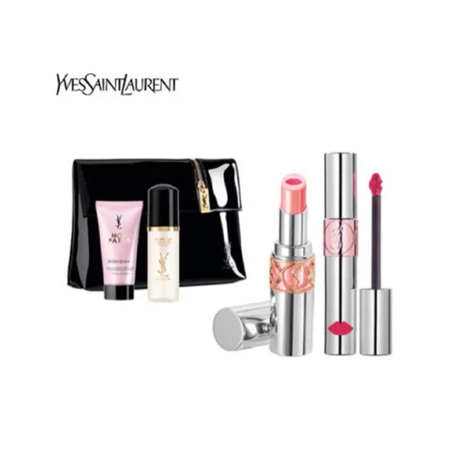 Yves Saint Laurent Beaute(イヴサンローランボーテ)のYSL スペシャルリップセット(2種) コスメ/美容のベースメイク/化粧品(口紅)の商品写真