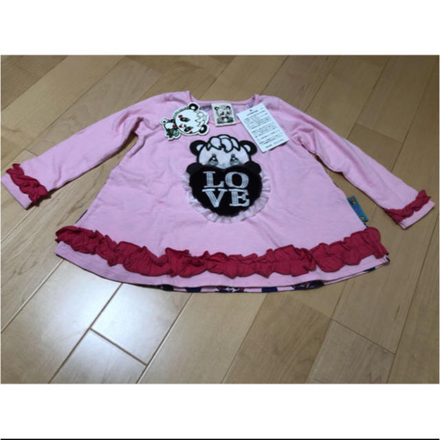 GrandGround(グラグラ)のグラグラ  ロンT キッズ/ベビー/マタニティのキッズ服女の子用(90cm~)(Tシャツ/カットソー)の商品写真