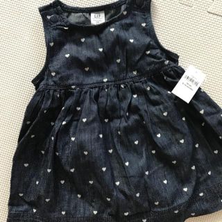 ギャップキッズ(GAP Kids)の〈新品〉ブルマ付きデニムワンピース(ワンピース)