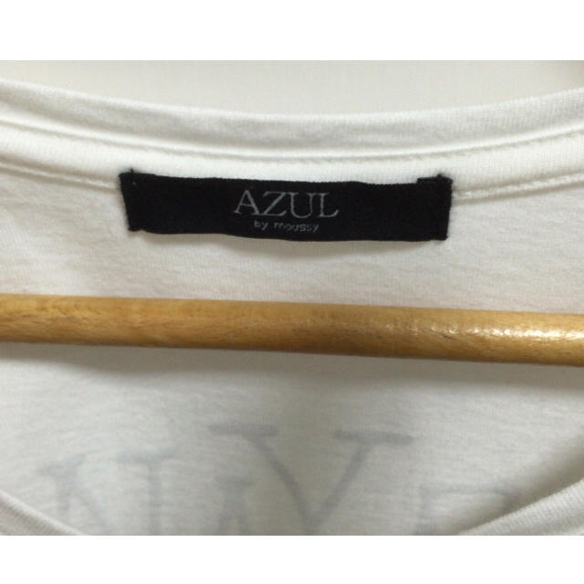 AZUL by moussy(アズールバイマウジー)のアズール スカル トップス レディースのトップス(カットソー(長袖/七分))の商品写真