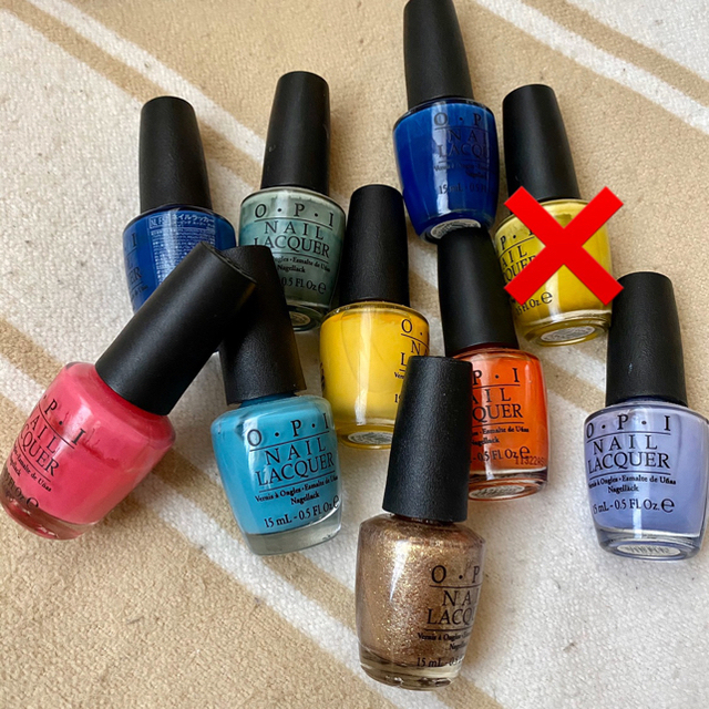 OPI&china glaze   ネイルポリッシュ　12本セット 1