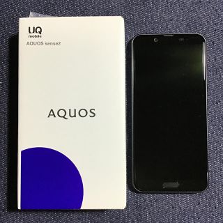 AQUOS sense2 SHV43 Black(スマートフォン本体)