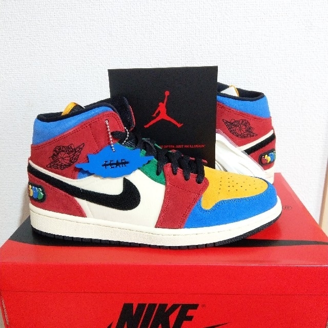 NIKE(ナイキ)の27.5cm☆AIR JORDAN 1 MID  BLUE THE GREAT メンズの靴/シューズ(スニーカー)の商品写真